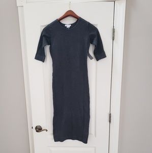 Maternity grey body dress
